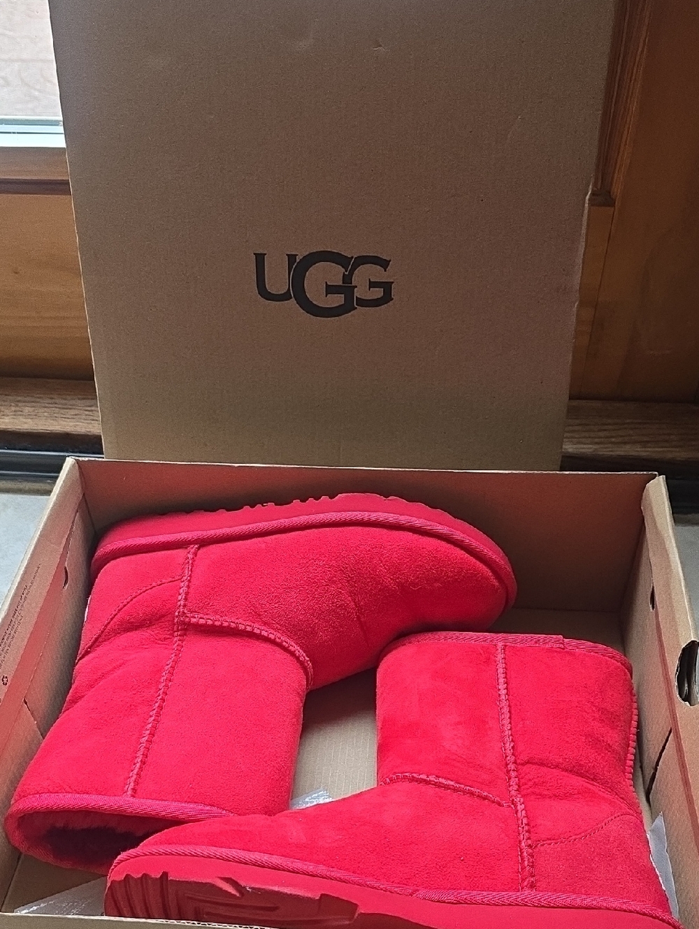 UGG Red Classic Short Boots